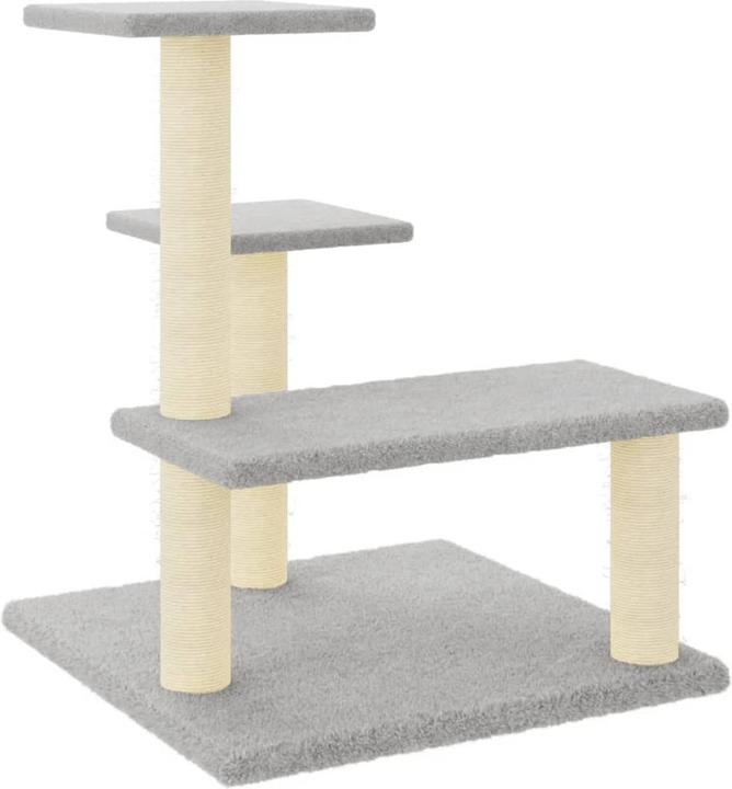 Actual product image vidaXL Kratzbaum (61 cm, Light grey)