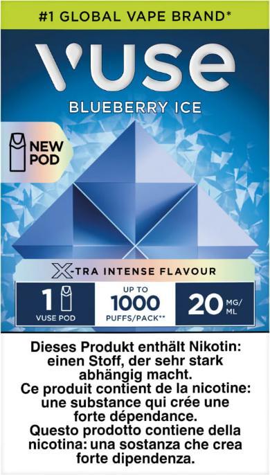 Immagine prodotto Vuse Blueberry Ice (Mirtillo)