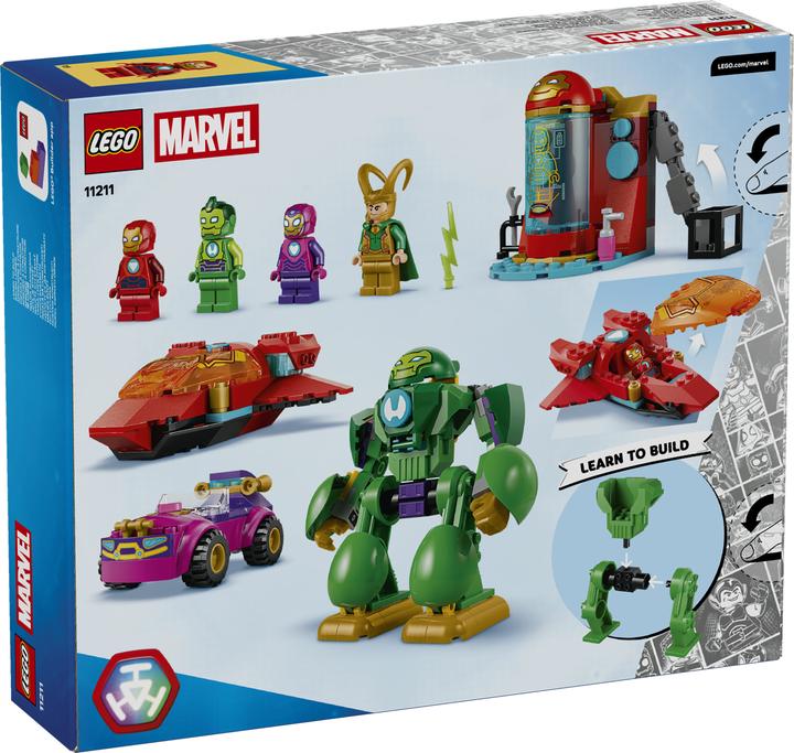 Produktbild LEGO Loki vs. Team Iron Man (11211, LEGO Marvel)