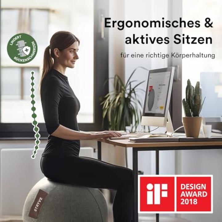 Actual product image Stryve Active 70 cm exercise ball (70 cm)