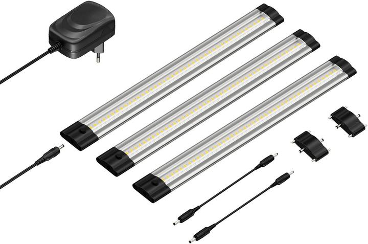 Actual product image Parlat 3-teiliges LED Unterbau-Leuchten-Set SIRIS