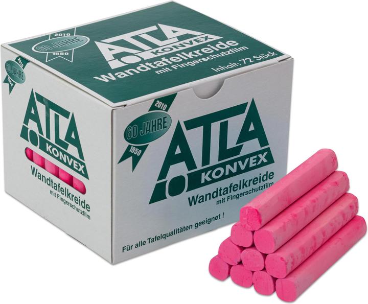 Actual product image Atla Cardboard box with 72 chalks, rounded (72 x)