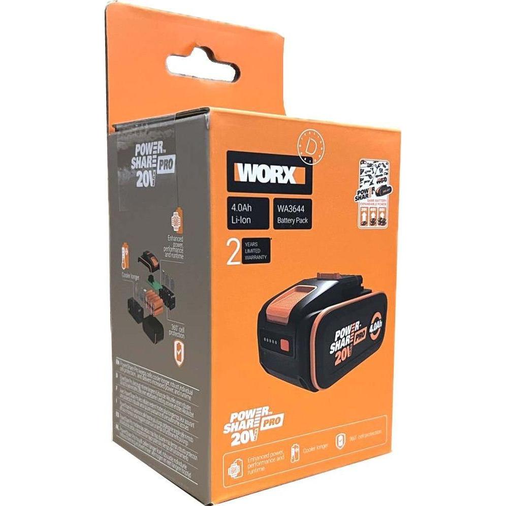 Worx, Werkzeugakku + Ladegerät, WA3644 (20 V)