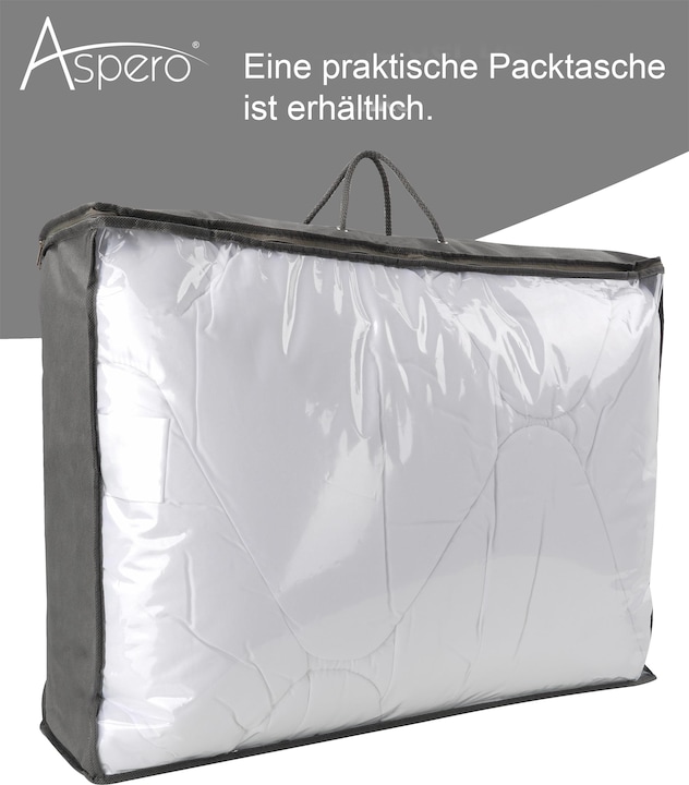 Produktbild Aspero 2 x Ganzjahresdecke CAEN - 9179 (3000 g, 200 x 200 cm)