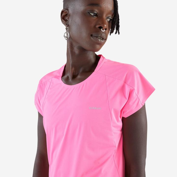 Image du produit Kiprun T-shirt de Running léger Femme - Run 900 Light rose (M)