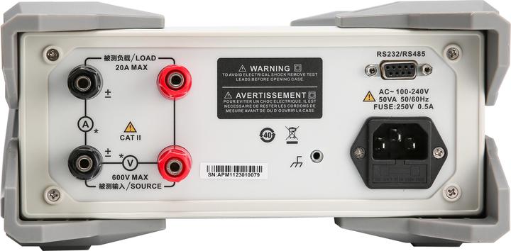 Produktbild Uni-T UTE9802+ Leistungsmessgerät 0.05mA-20.0A AD/DC