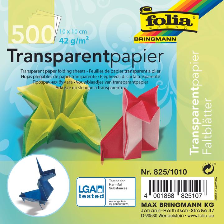 Produktbild Folia Transparentpapier (42 g/m², 500 x)