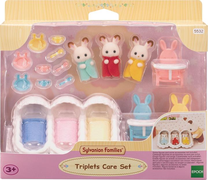 Actual product image Sylvanian Families Triplets Care Set