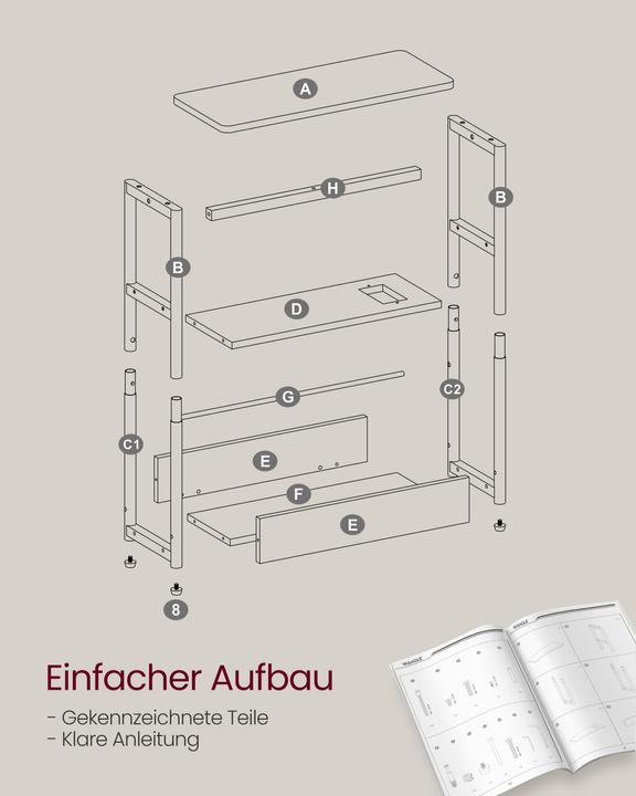 Produktbild Vasagle Connect (45 x 18 x 58 cm)