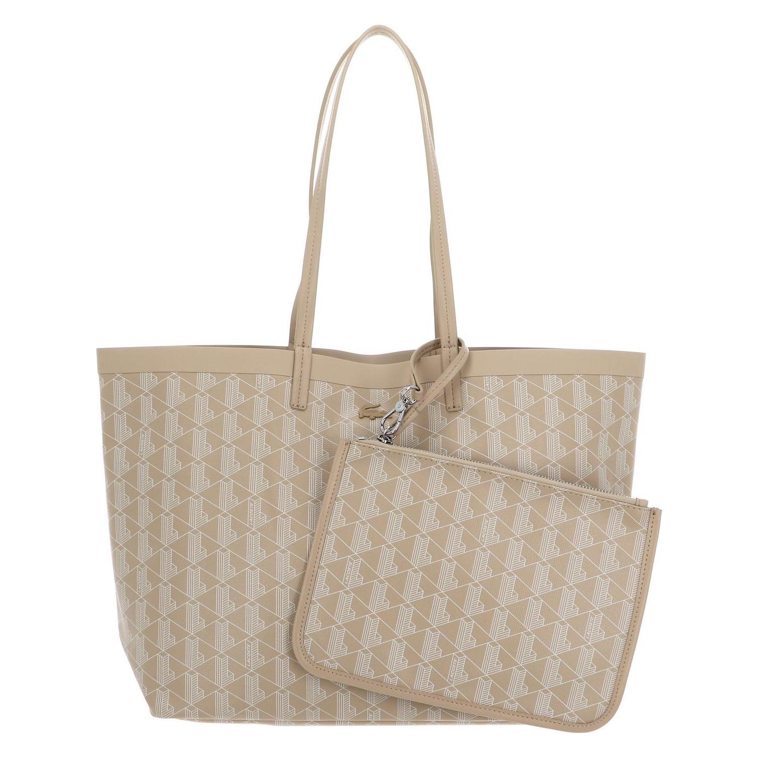 Lacoste, Damen, Tasche, Zel Shopping Bag, Beige