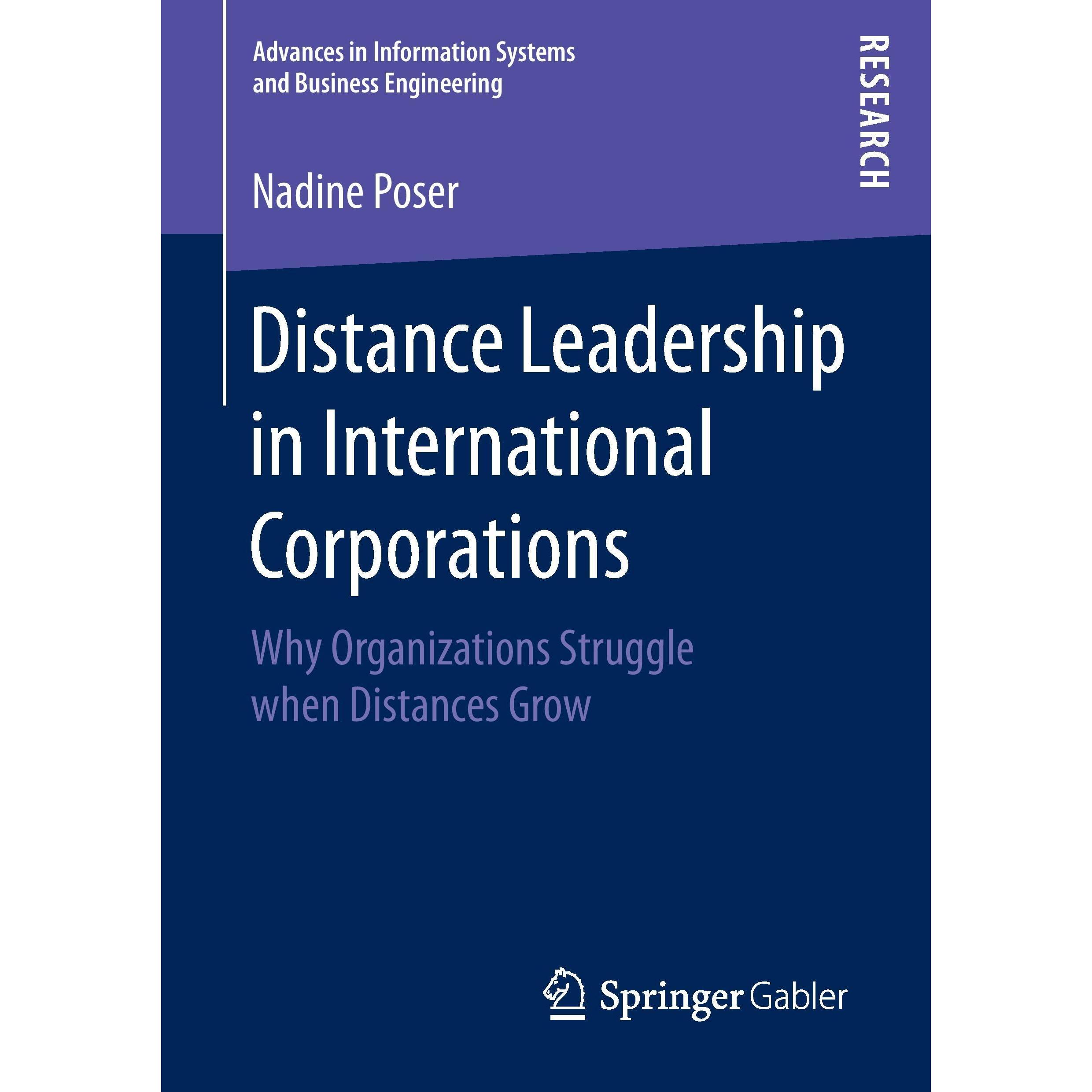Distance Leadership, Fachbücher von Nadine Poser