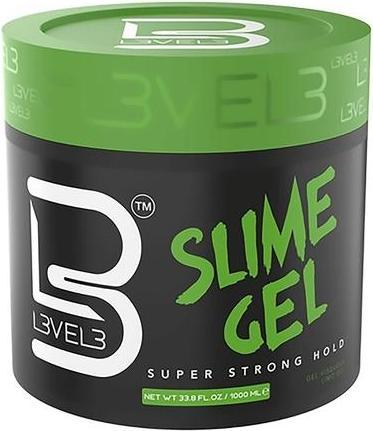 Produktbild L3vel3 Slime Gel von for Men 33.8 oz Super Strong Hold Gel (Haarwachs, 999.60 ml)