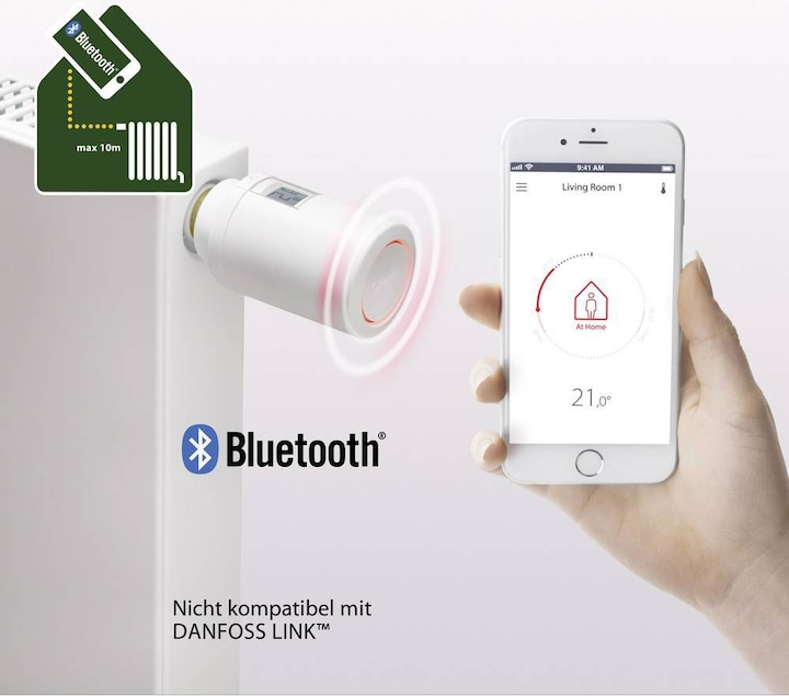 Image du produit Danfoss Thermostat de radiateur ECO