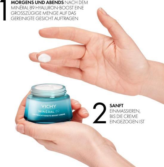 Actual product image Vichy Minéral 89 72H Moisture Boosting Cream (50 ml, Day cream)