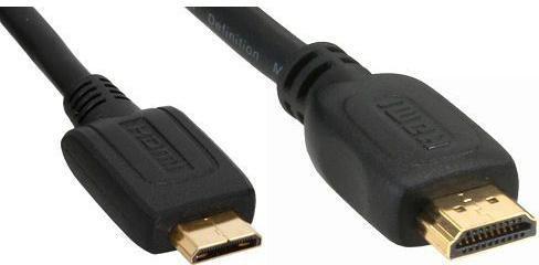 Produktbild InLine mini HDMI (Typ C) — HDMI (Typ A) (1 m)