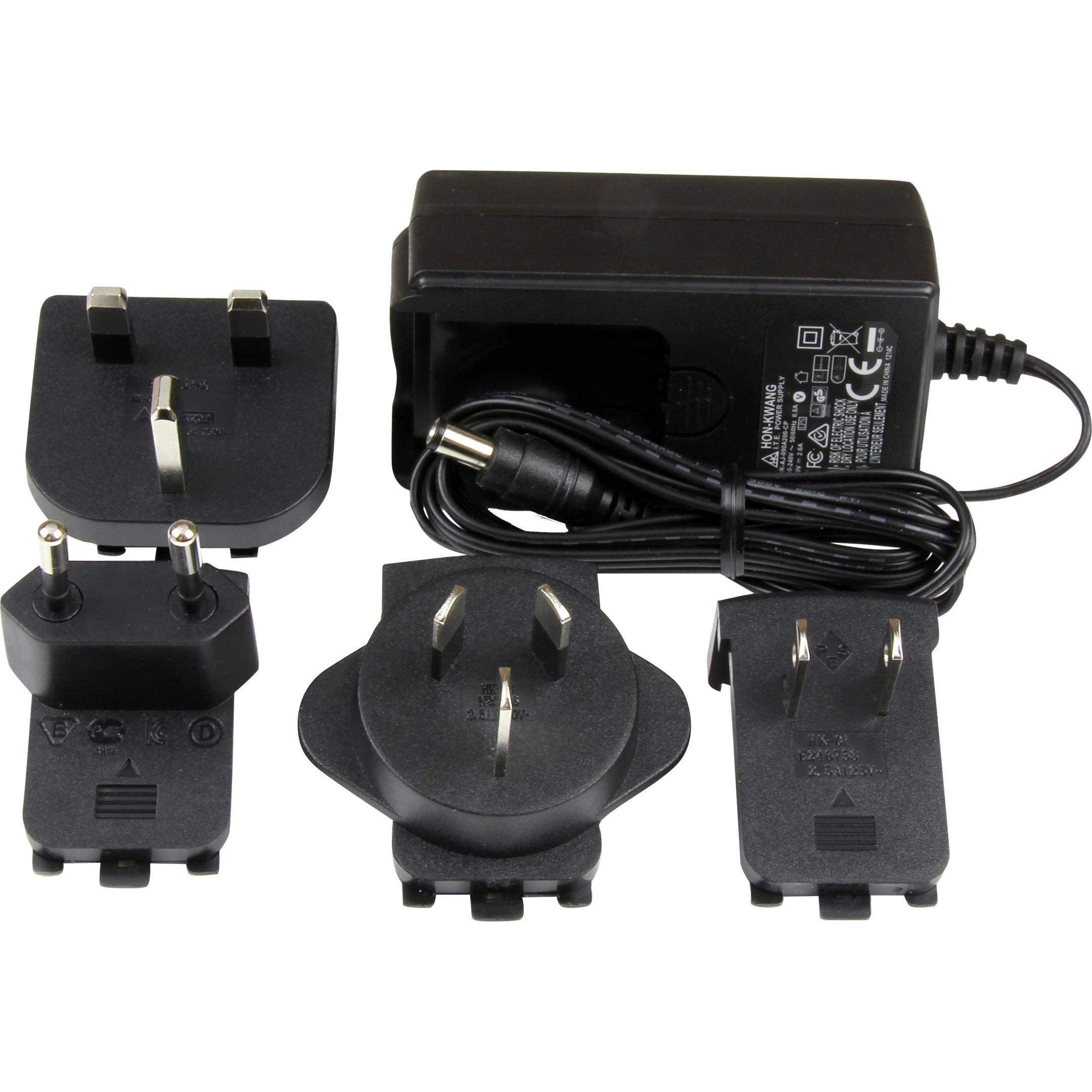 StarTech DC POWER ADAPTER - 9V 2A, KVM-Switch Kabel