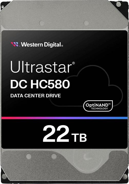 Produktbild WD Ultrastar DC HC580 (22 TB, 3.5", CMR)