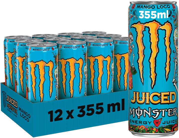 Monster Energy Juiced Mango Loco (12 x 35.5 cl)