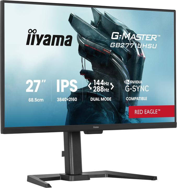 Image du produit iiyama 27" IPS Gaming, G-Master Red Eagle, G-SY (3840 x 2160 pixels, 27")