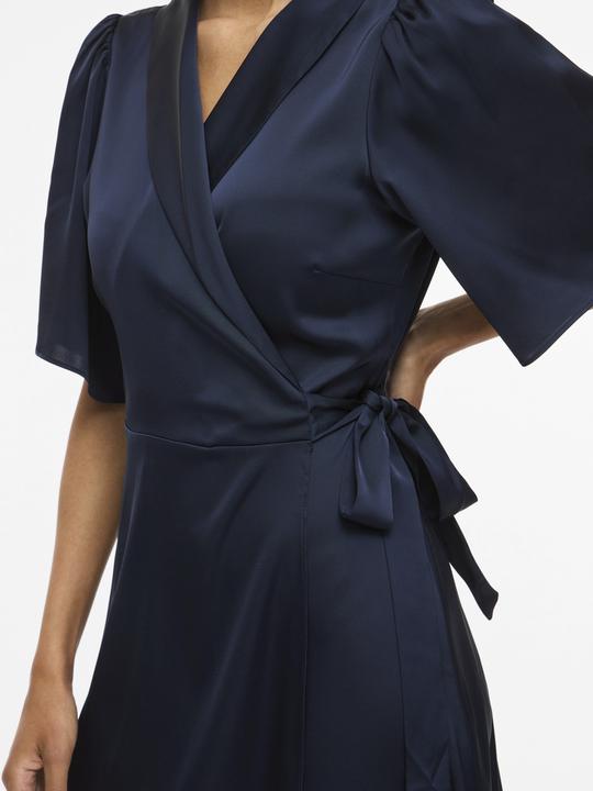 Image du produit Vila VIENNA Kurzarm Kleid mit V-Ausschnitt (34)