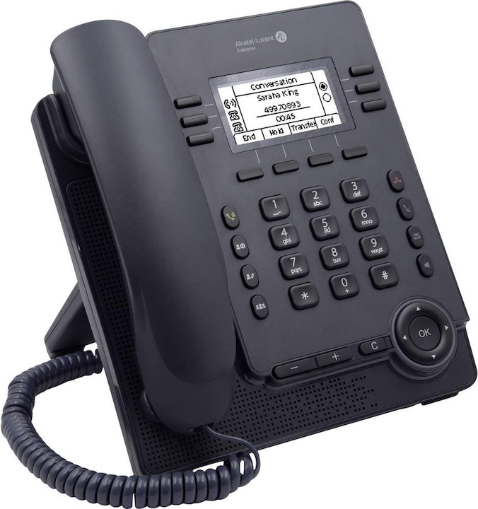 Actual product image Alcatel Lucent Enterprise Corded Phone, VoIP M3 DeskPhone