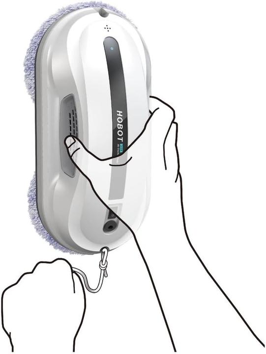 Actual product image Eziclean Hobot 300 windscreen wiper robot