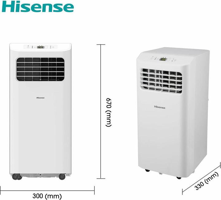Produktbild Hisense APC09KV (12 m², 8530.35 BTU/h)