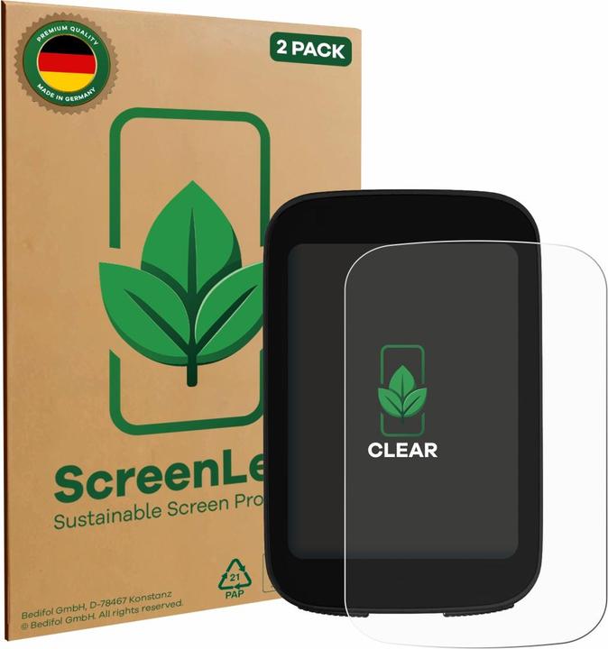 Actual product image ScreenLeaf Screen Protector sustainable Screen Protection, clear, anti-scratch