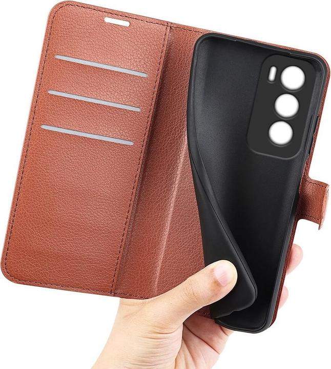 Actual product image Cover-Discount OPPO Reno12 5G - Leather Case Cover (Oppo Reno 5G)