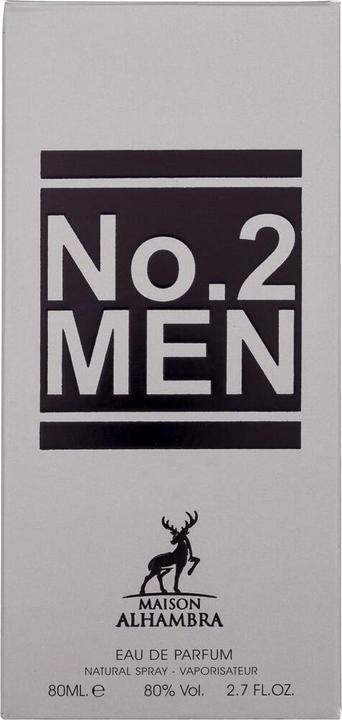 Actual product image Maison Alhambra No.2 Men (Eau de parfum, 80 ml)