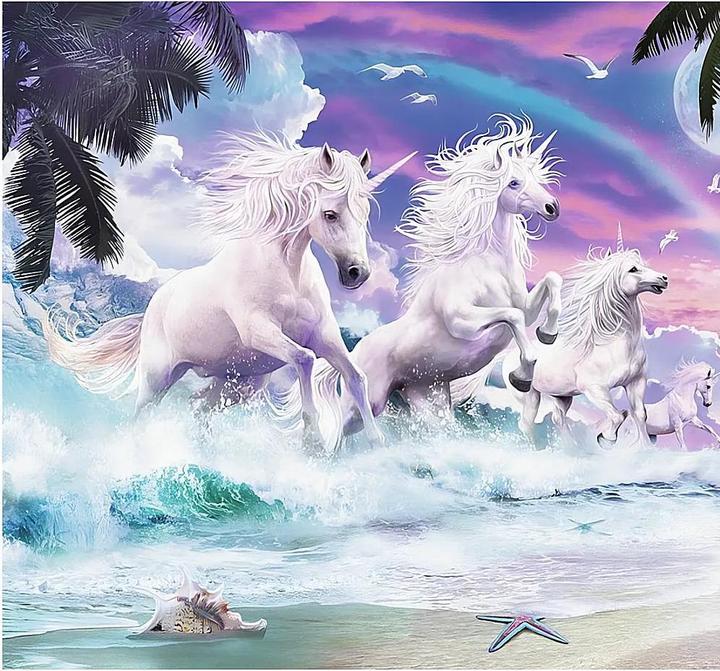 Produktbild Ravensburger Einhörner am Strand (150 Teile)