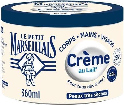 Produktbild Le Petit Marseillais Vielseitige feuchtigkeitsspendende Milchcreme (Körpermilch, 360 ml)