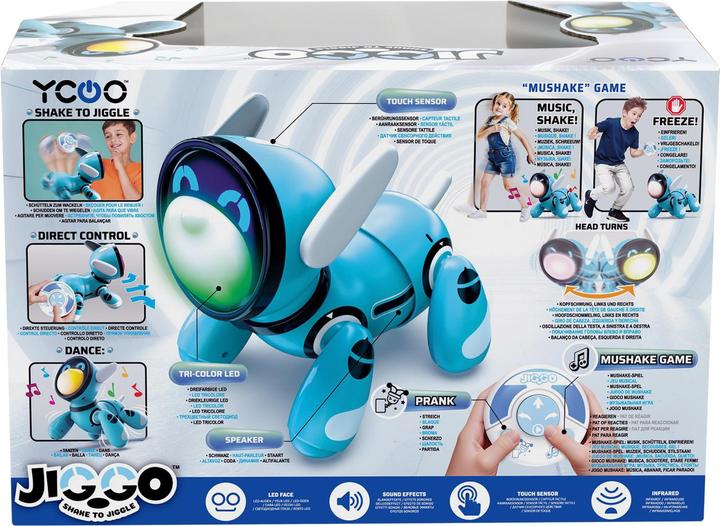 Produktbild Silverlit YCOO 88497 Jiggo interaktiver RC Robot-Hund, mit Touch-Sensor