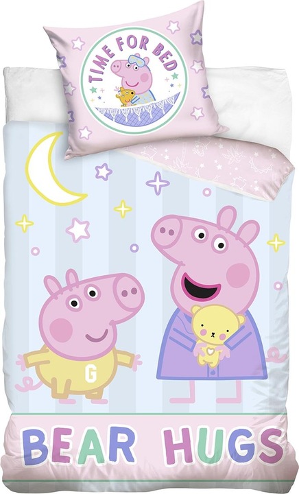Immagine prodotto TipTrade Peppa Pig Hugs (100 x 135 cm, 40 x 60 cm)