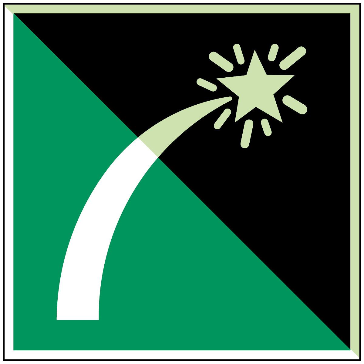 Brady ISO-Sicherheitsschild - Notfallsignal für Rettungsboote (135156)