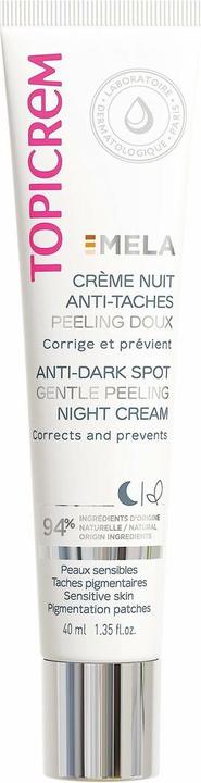 Produktbild Topicrem Mela Anti-Dark Spot Gentle Peeling Night Cream peelingujący krem na noc 40ml (40 ml, Nachtcreme)
