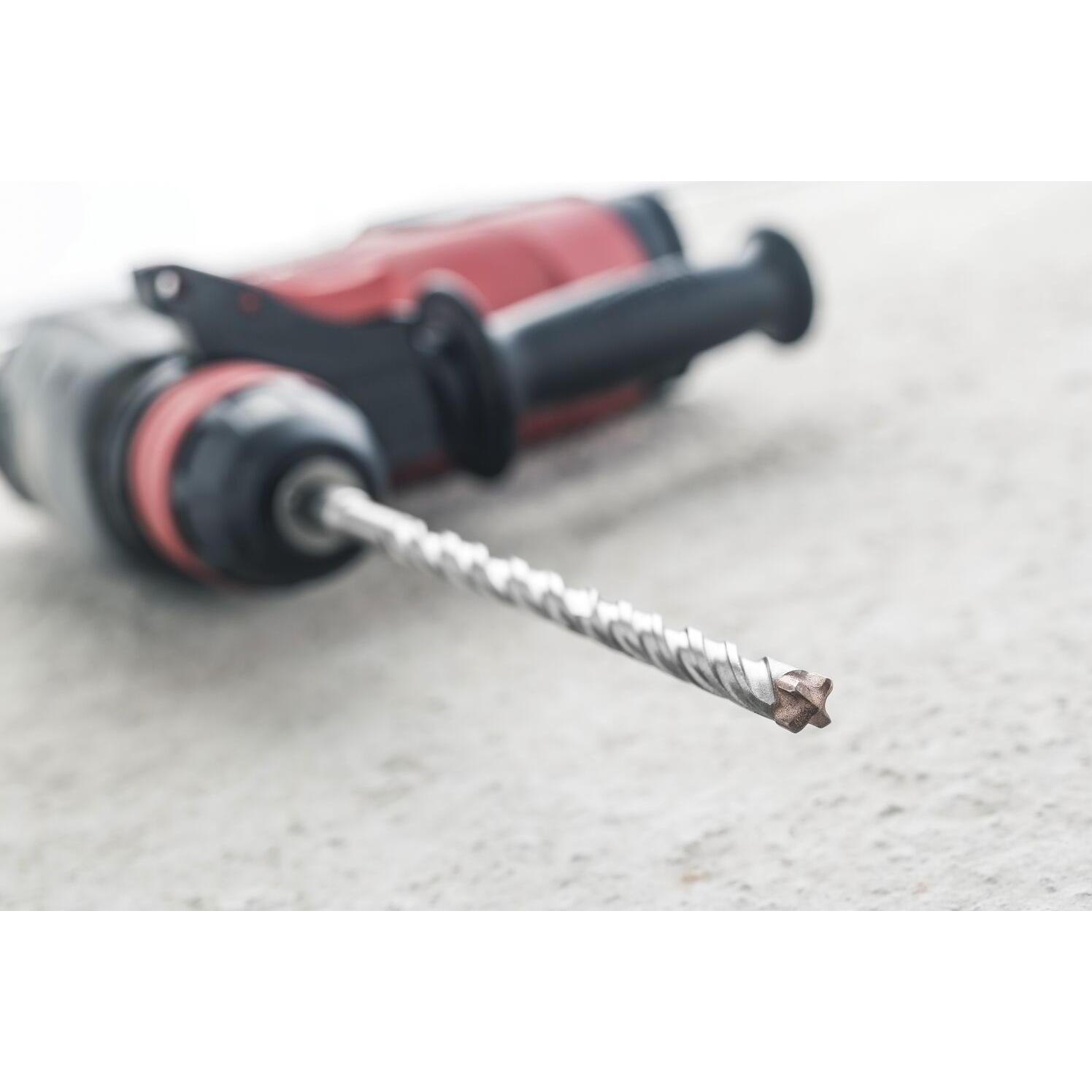 Thumbnail - Alpen, Bohrereinsatz, Hammerbohrersatz FORCE X 7-tlg.X SDS-plus Ku.-Box (5/110, 6/110, 8/110, 10/160, 8/160, 6/160, 12 x...