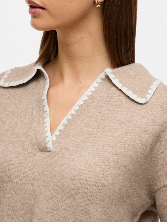 Image du produit Vila V-Ausschnitt Strickpullover (M)