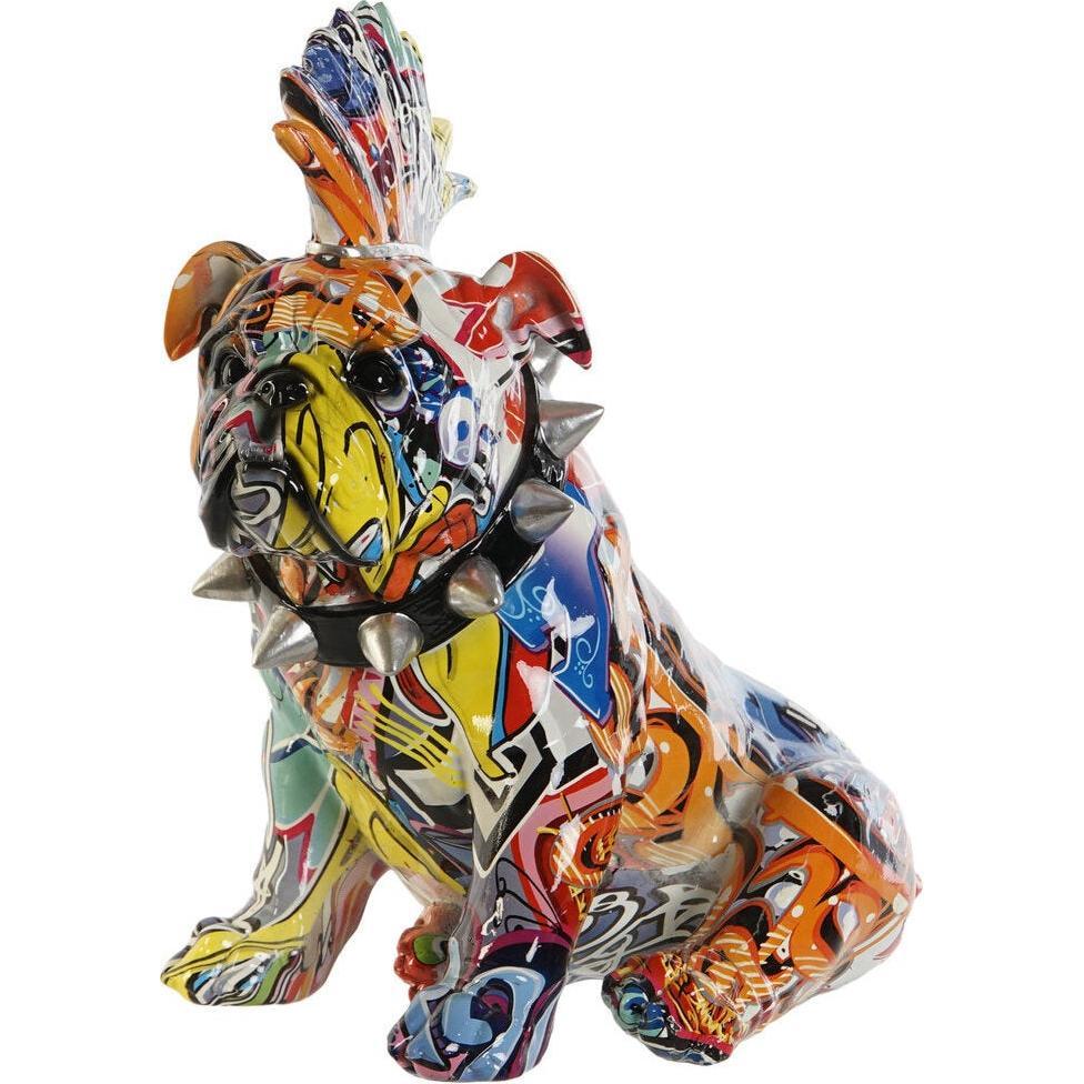 Esprit, Statuette E Sculture Decorative, Statuetta Decorativa Home Cane Colorato 17 X 25 X 27 Cm