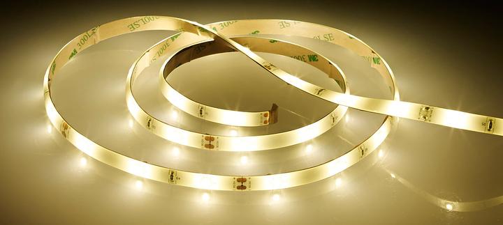 Actual product image Lunartec LED bed light for single bed with motion sensor (Warm white, 120 cm, Indoor)