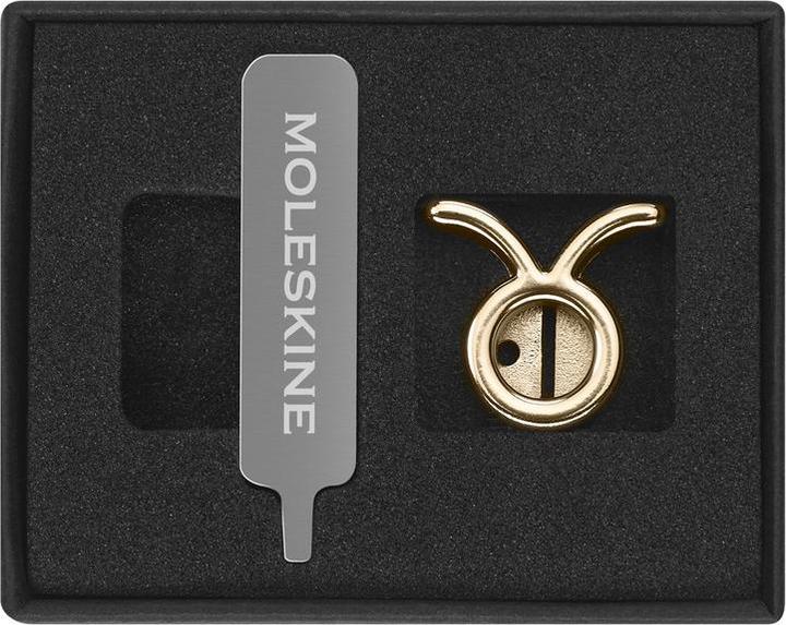 Image du produit Moleskine Pins Taurus Or (Non contraignant)