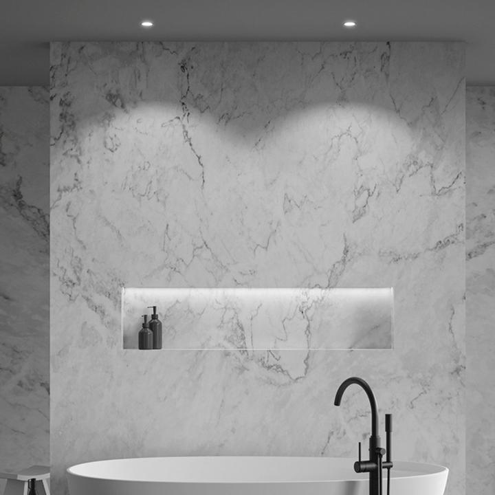 Immagine prodotto Maytoni Zoom LED downlight, luce da incasso 6W dimmerabile nero IP65 90Ra Ø6mm bianco neutro (390 lm)