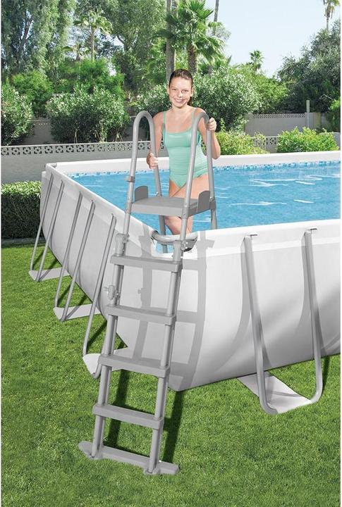 Immagine prodotto Bestway Power Steel Pool Komplett-Set 73 2 x 366 x 132 cm (732 x 366 x 132 cm)
