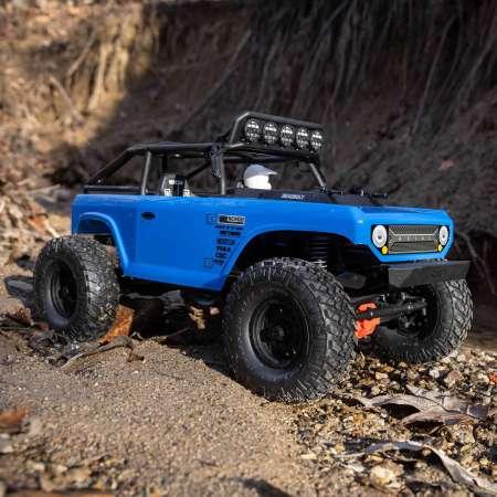 Produktbild Axial SCX10 II Deadbolt Elektro Brushed Crawler 4WD 1:10 RTR Blau (RTR Ready-to-Run)