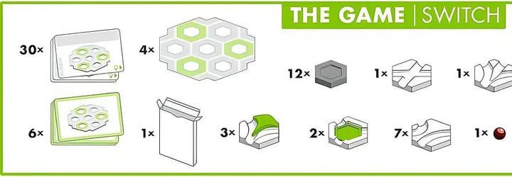 Actual product image Ravensburger 25572 GraviTrax The Game Switch - Logic game for marble run fans