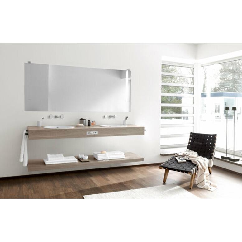 Thumbnail - Alape, Waschbecken, Einbaubecken EB.O525, oval B: 525mm H: 150mm T: 425mm, 2101000000, weiss (425 mm, 525 mm)