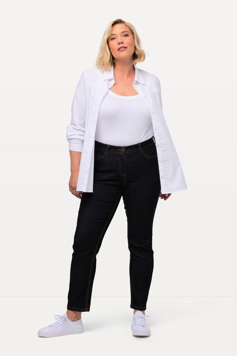 Image du produit Ulla Popken Jean Sammy, taille confort et coupe slim 5 poches (56)