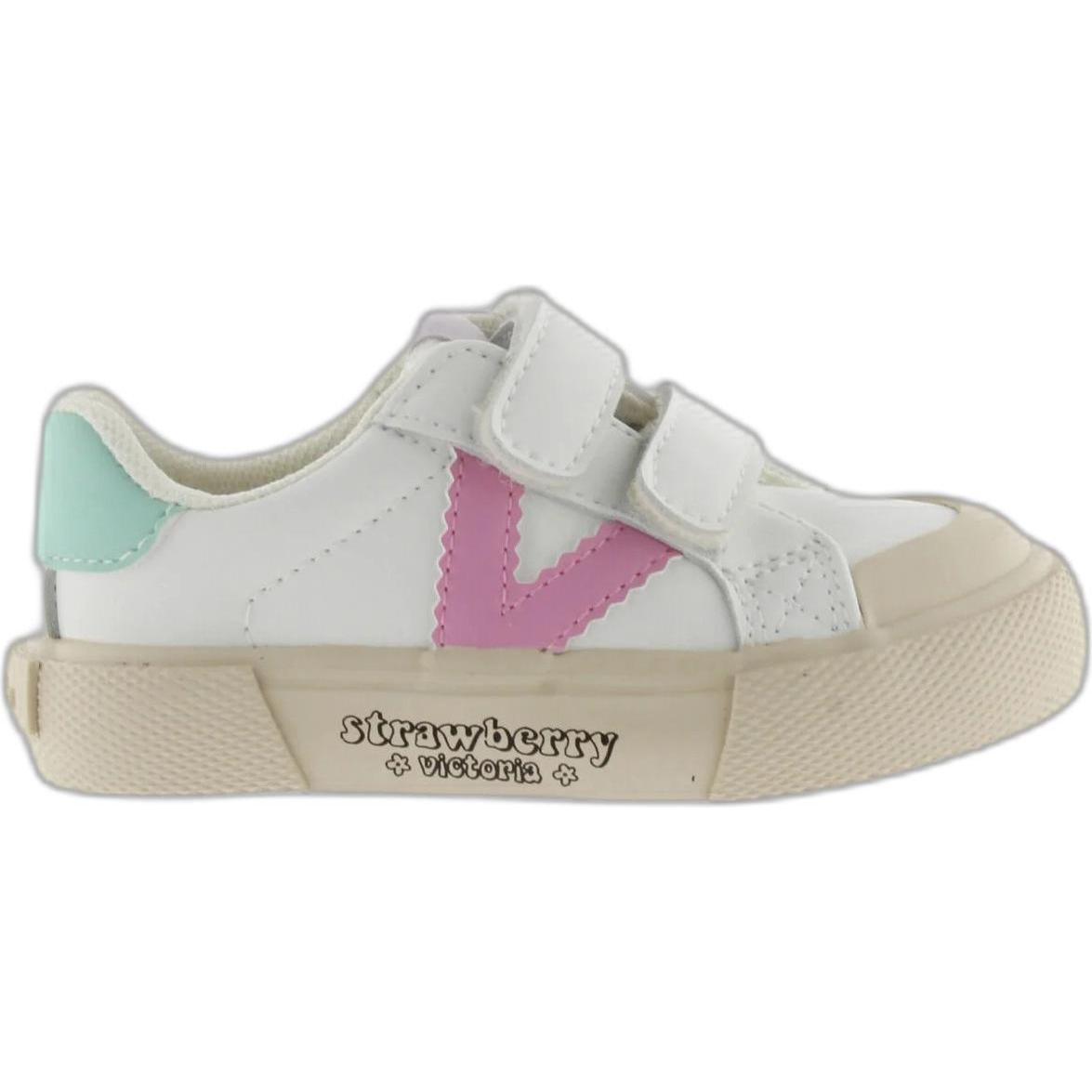 Victoria, Sneaker, Babysneaker im Lederlook, Rosa, (24)