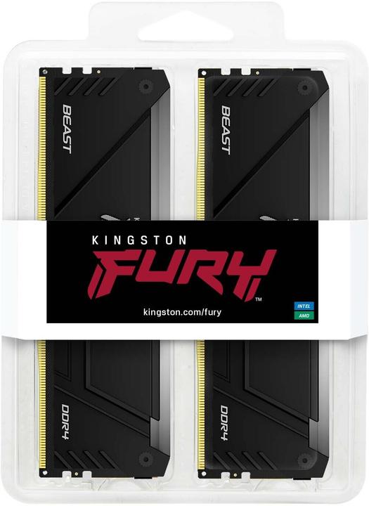 Productafbeelding Kingston Woede Beest (2 x 8GB, 3200 MHz, DDR4 RAM, DIMM 288 pin)