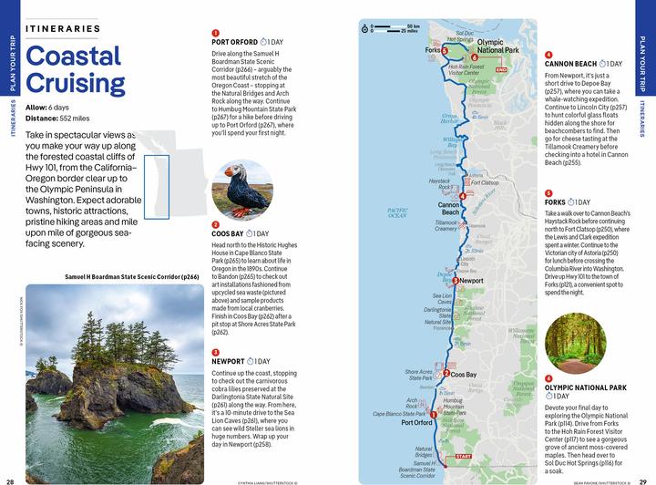 Image du produit Washington, Oregon & the Pacific Northwest (Anglais, Amy Sung, Bianca Bujan, Brandon Fralic, Britany Robinson, La planète solitaire, Leslie Hsu Oh, Leviton Alex, Margot Bigg, Michael Kohn, 2024)